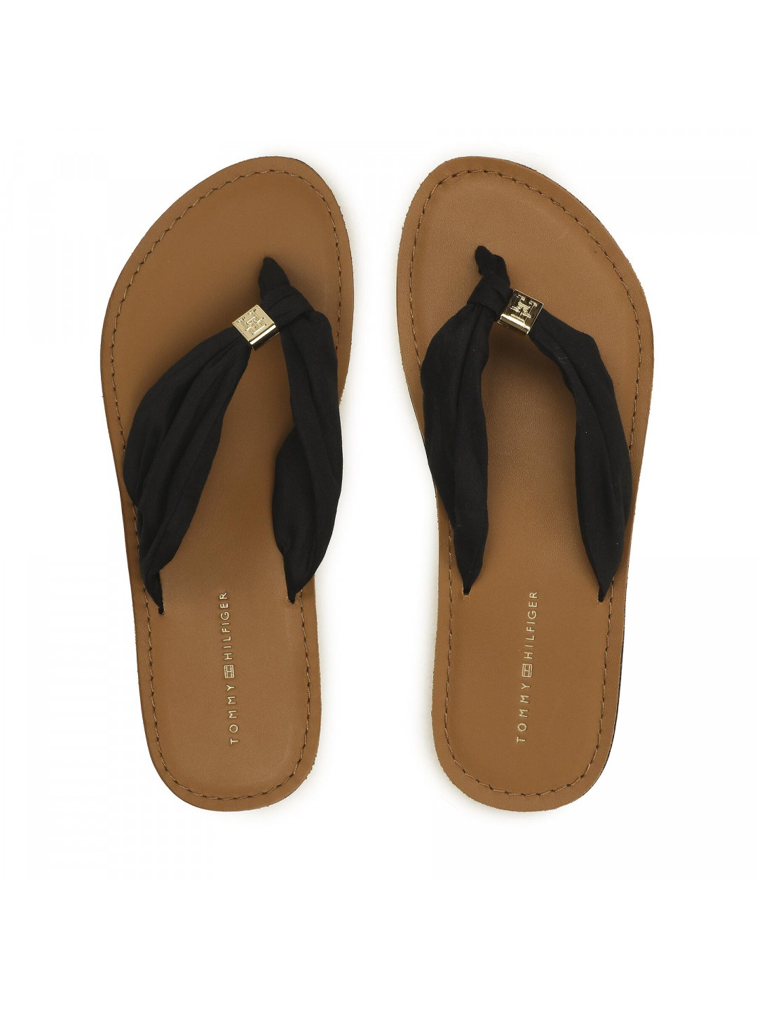 Žabky Tommy Hilfiger Th Elevated Beach Sandal FW0FW06985 Tmavomodrá